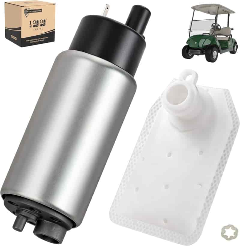 Golf Cart Electric Fuel Pump Replacement For Yamaha G29 Drive & Drive 2 (With Efi Filter Strainer)