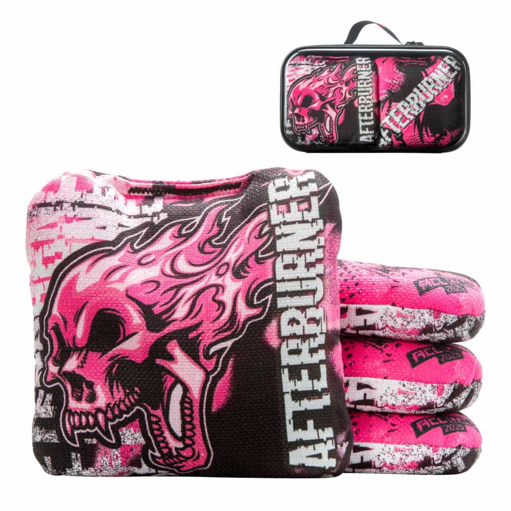 Acl Comp Pink Afterburner Cornhole Bags