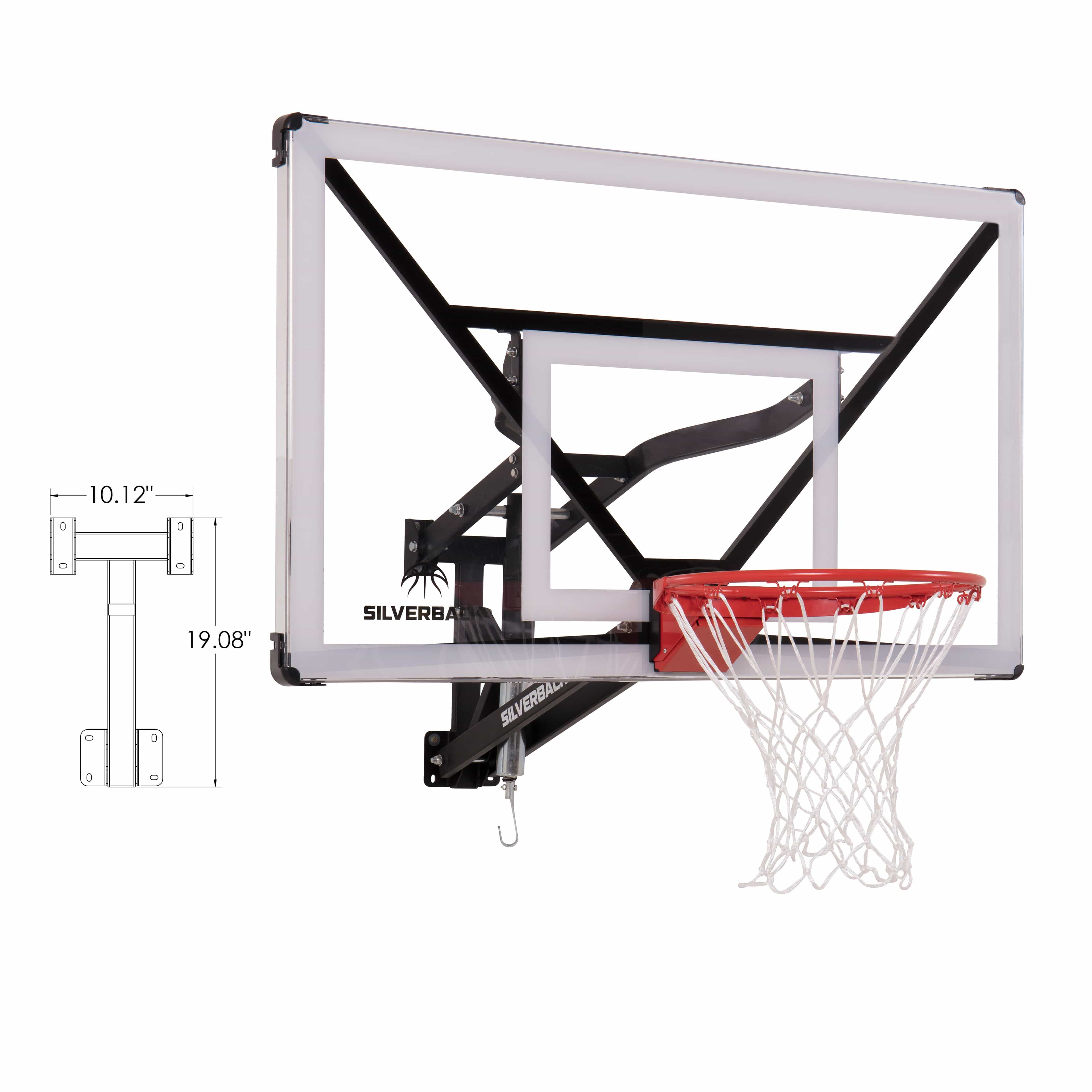 Nxt 54" Wall Mounted Basketball Hoop