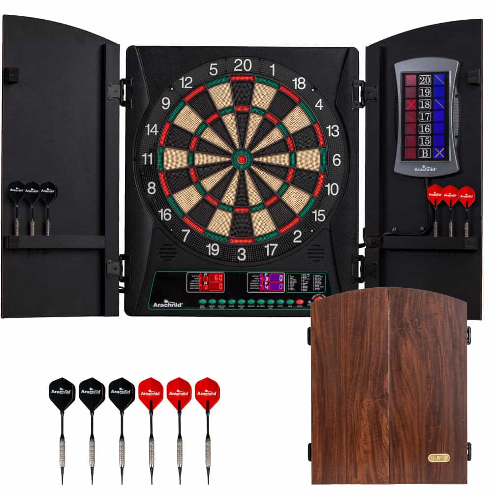 Cricket Maxx 1.0 Electronic Dartboard Cabinet Set