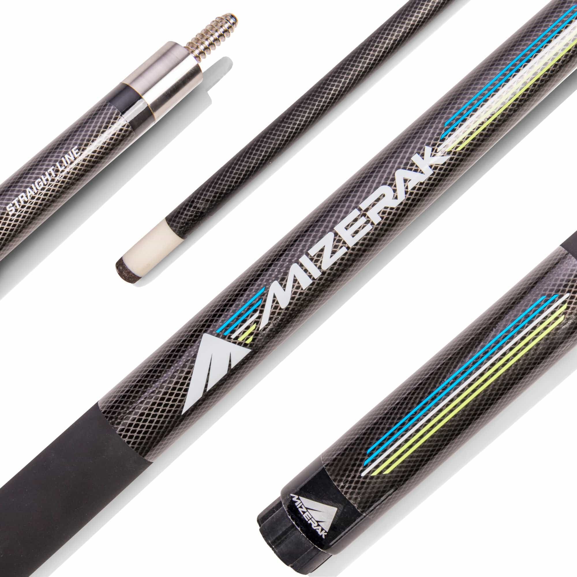 58" Deluxe Carbon Composite Cue - Blue