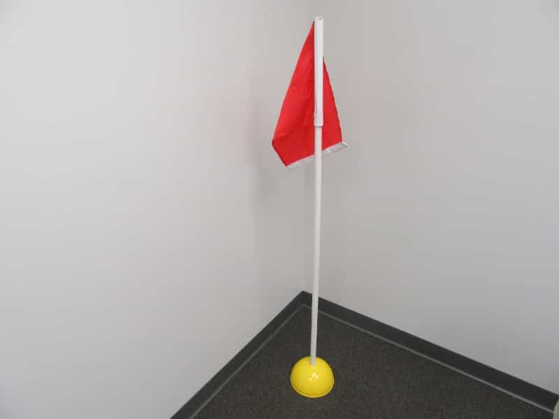 Official Soccer Corner Flags With Weighted Base