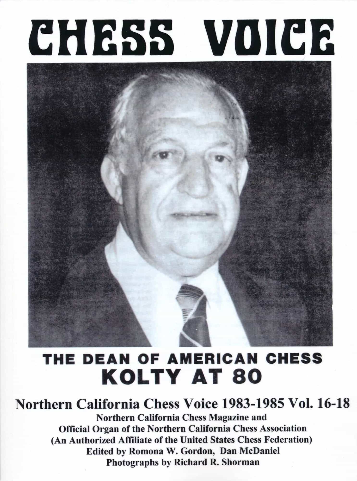 Northern California Chess Voice - 1983-1985 Vol. 16-18