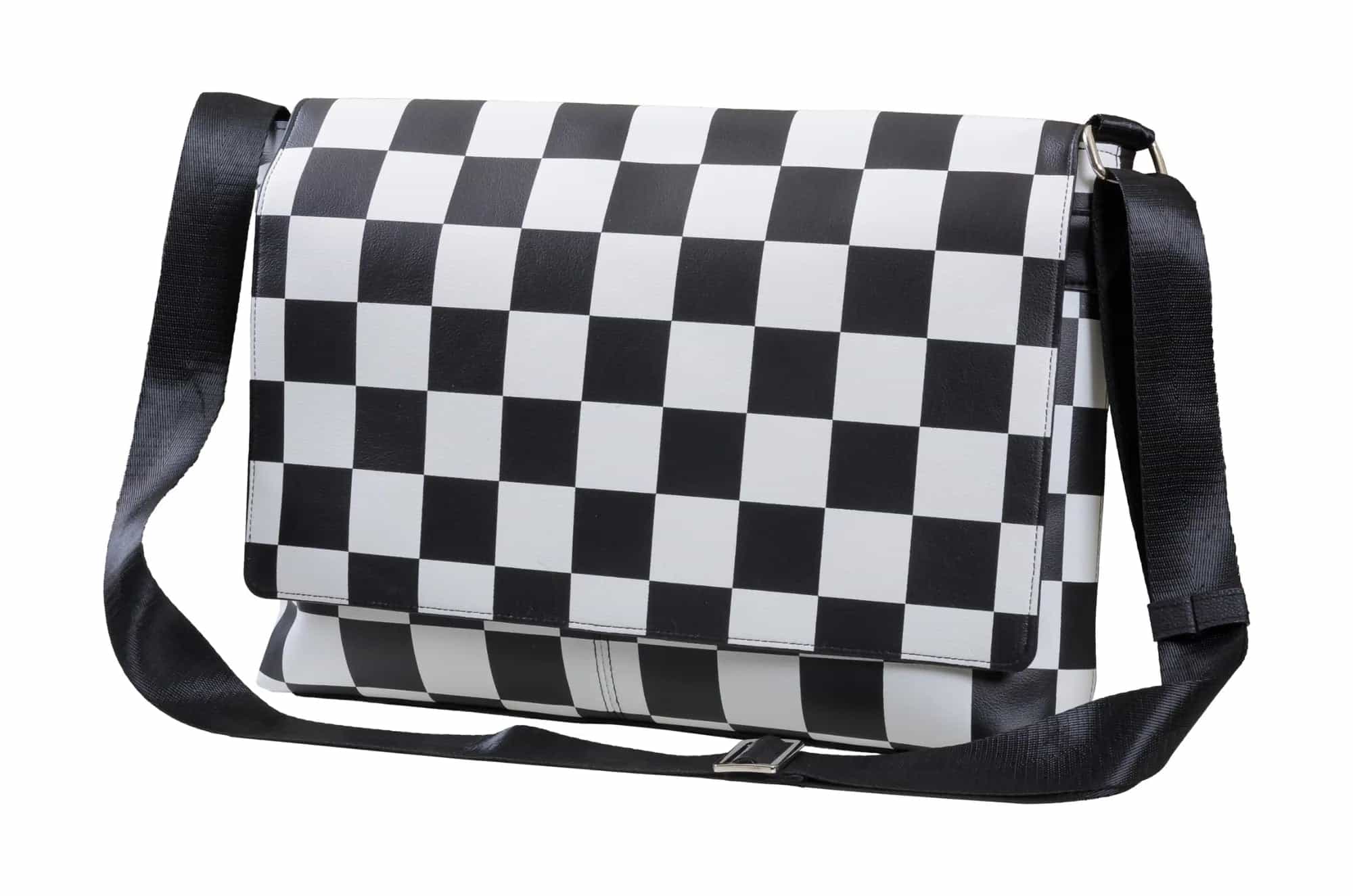 Checkered Chessboard Messenger Bag