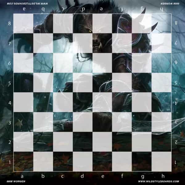 Worgen - Full Color Vinyl Chess Board
