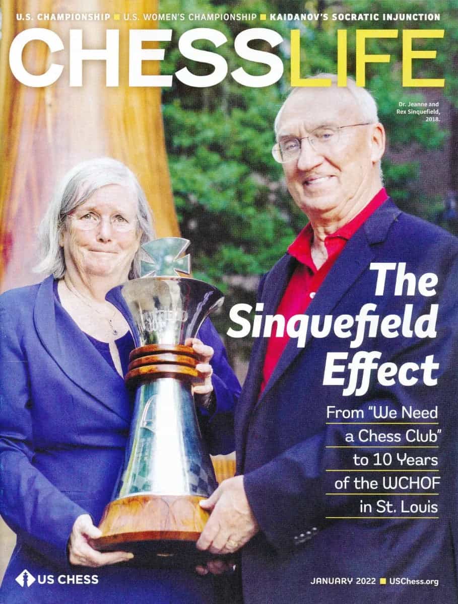 Clearance - Chess Life Magazine - January 2022 Issue