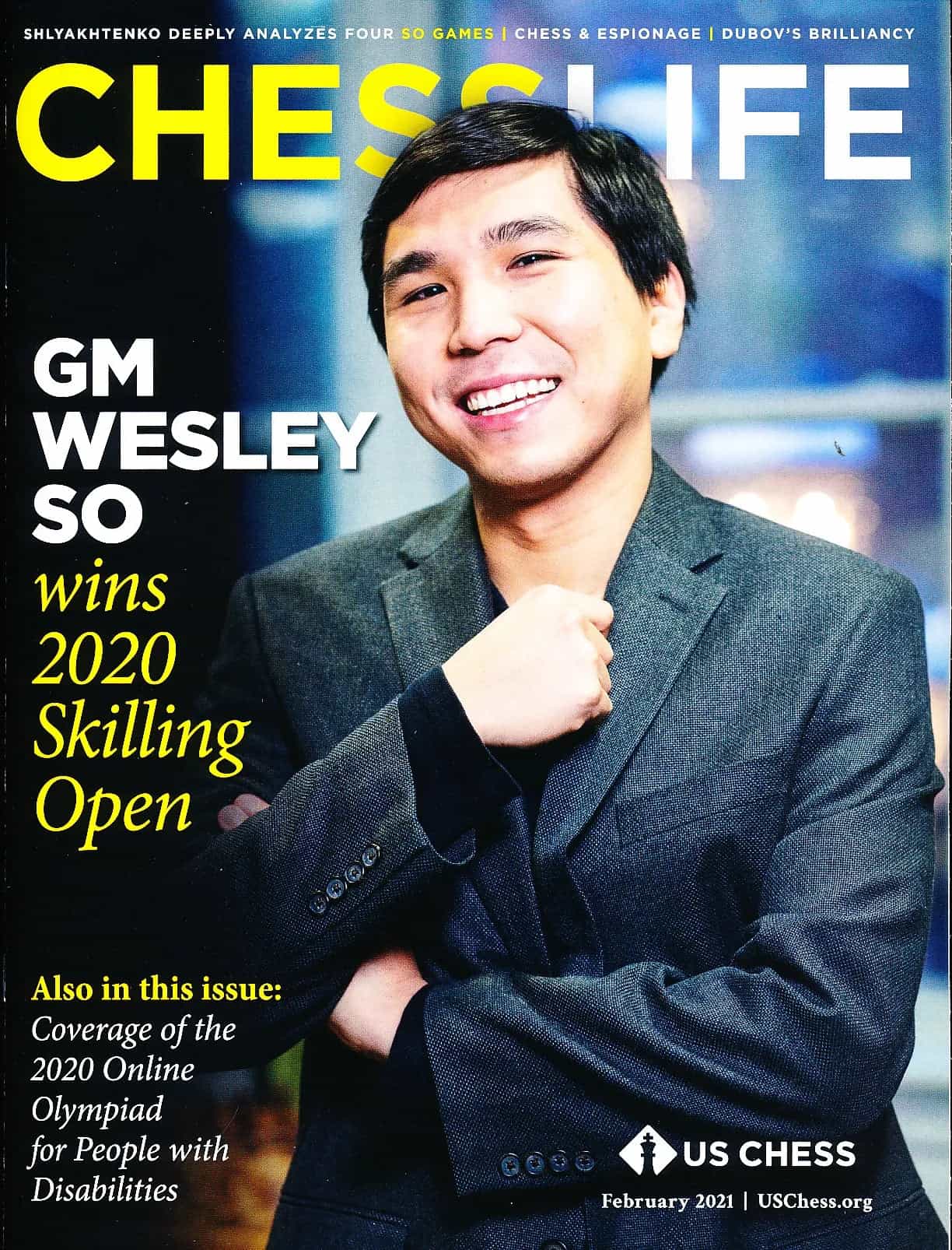 Clearance - Chess Life Magazine - February 2021 Issue