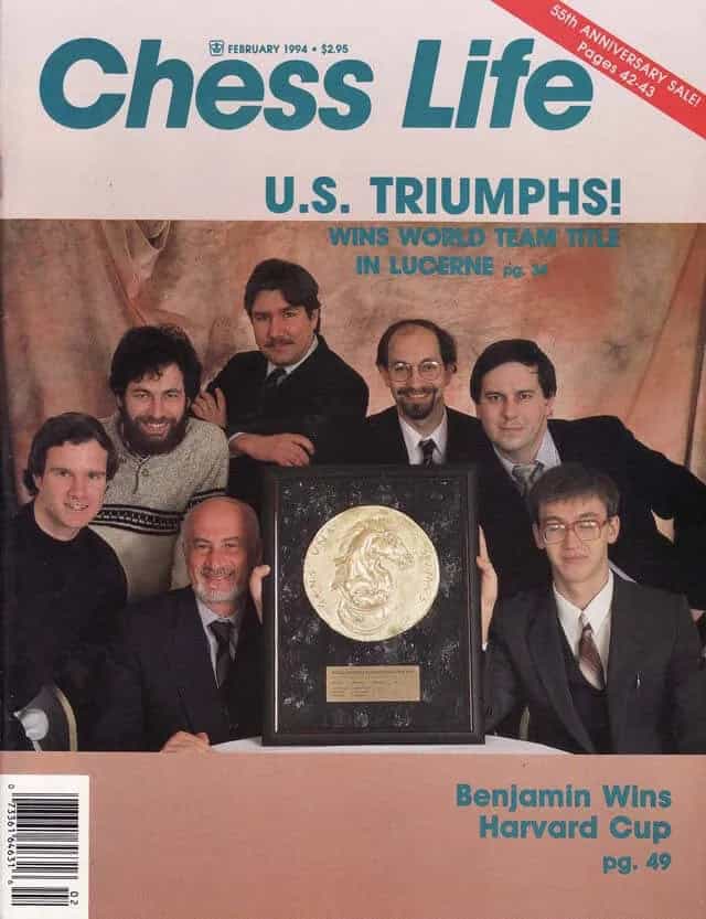 Clearance - Chess Life Magazine - February 1994 Issue