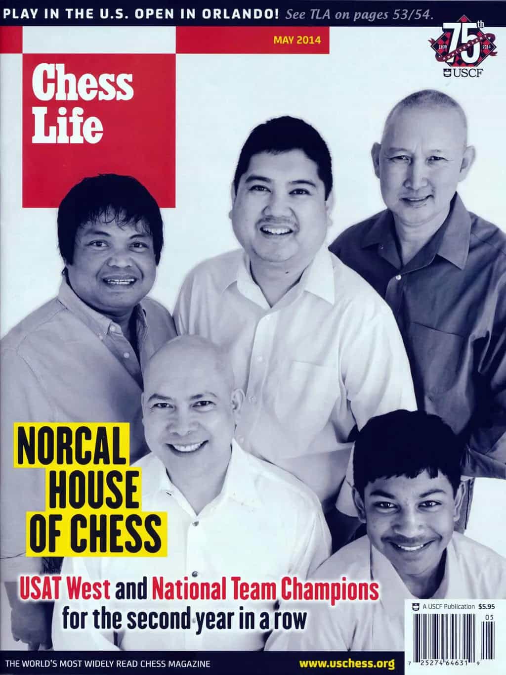 Clearance - Chess Life Magazine - May 2014 Issue