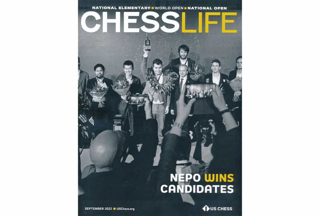 Clearance - Chess Life Magazine - September 2022 Issue