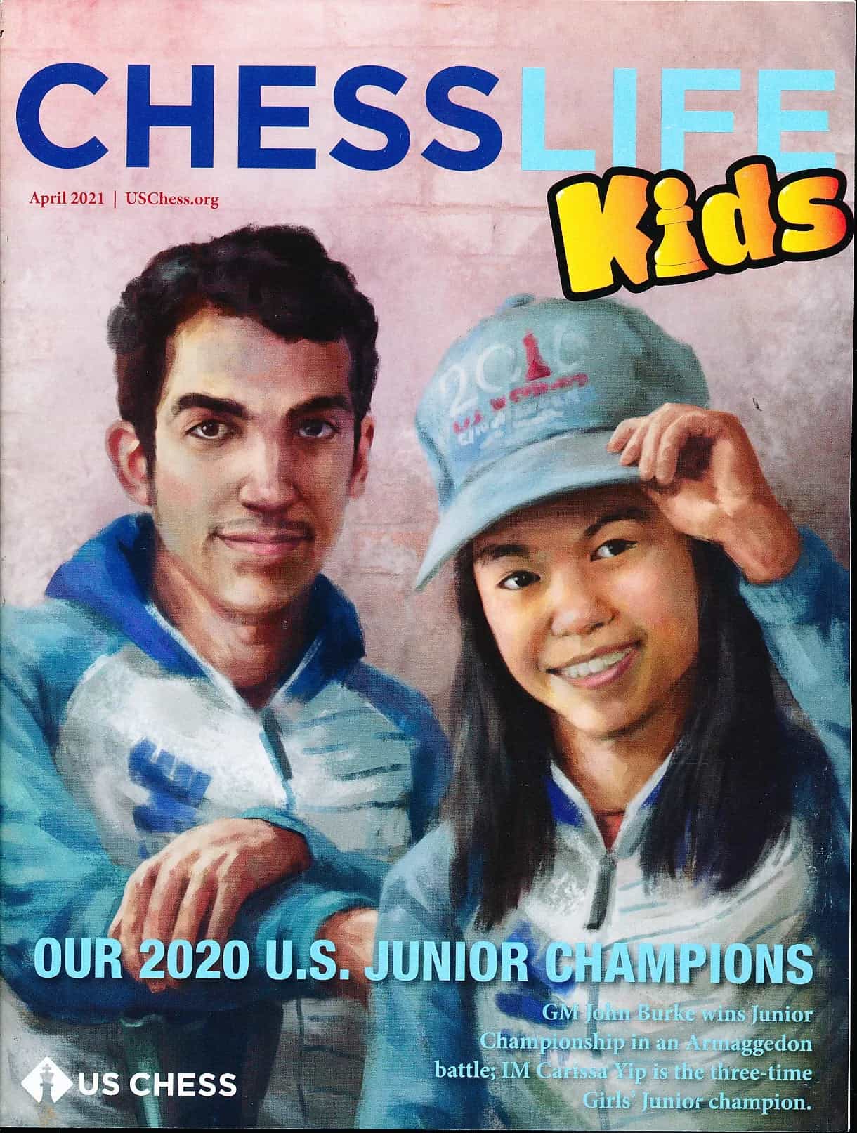 Clearance - Chess Life For Kids Magazine - April 2021 Issue