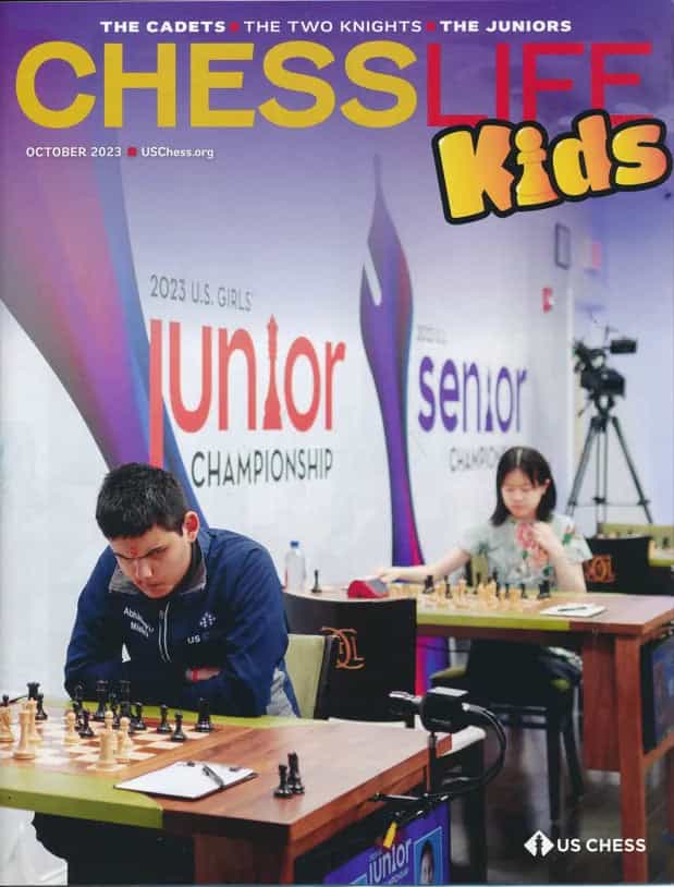 Clearance - Chess Life For Kids Magazine - October 2023 Issue