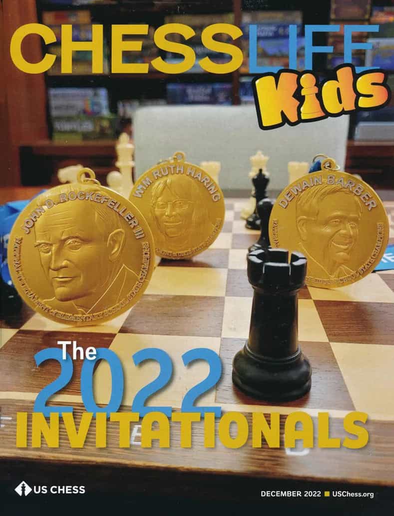 Clearance - Chess Life For Kids Magazine - December 2022 Issue