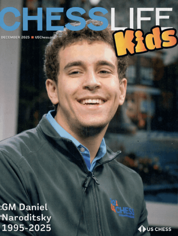 Chess Life For Kids Magazine - December 2025 Issue