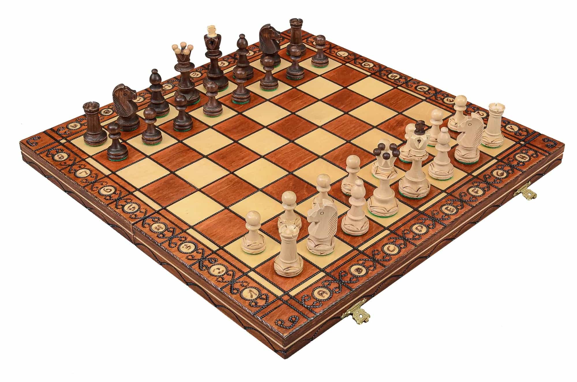 The Brown Senator Chess Set