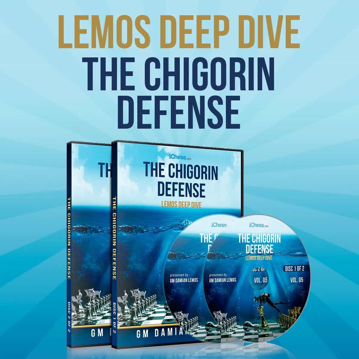 Clearance - Lemos Deep Dive - #5 - Chigorin Defense- Gm Damian Lemos - Over 8 Hours Of Content!