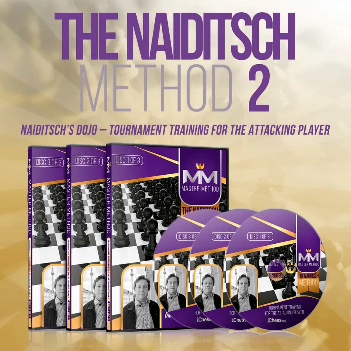 Clearance - Master Method - The Naiditsch Method 2 - Gm Arkadij Naiditsch - Over 15 Hours Of Content!