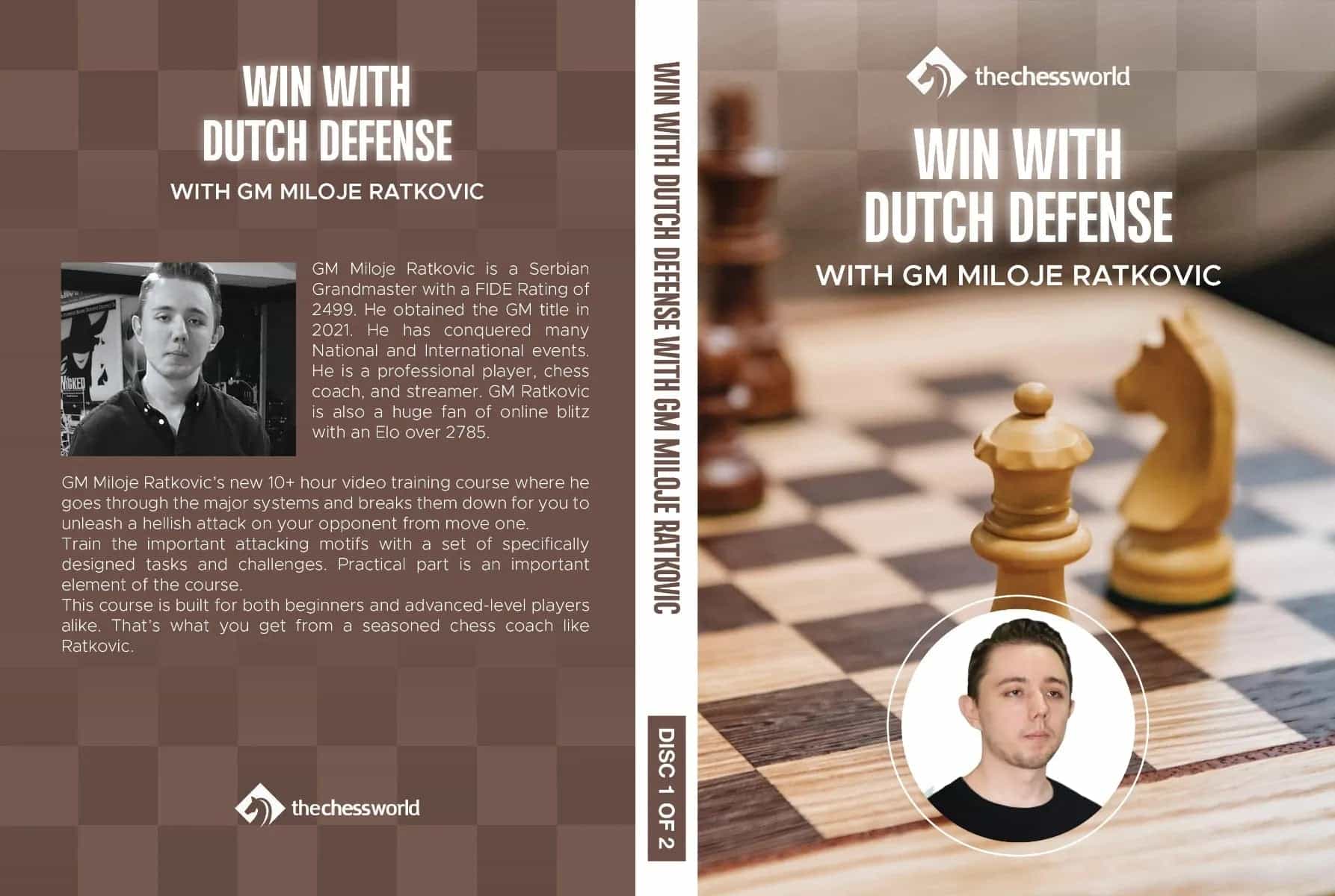 Clearance - Win With Dutch Defense - Gm Miloje Ratkovic