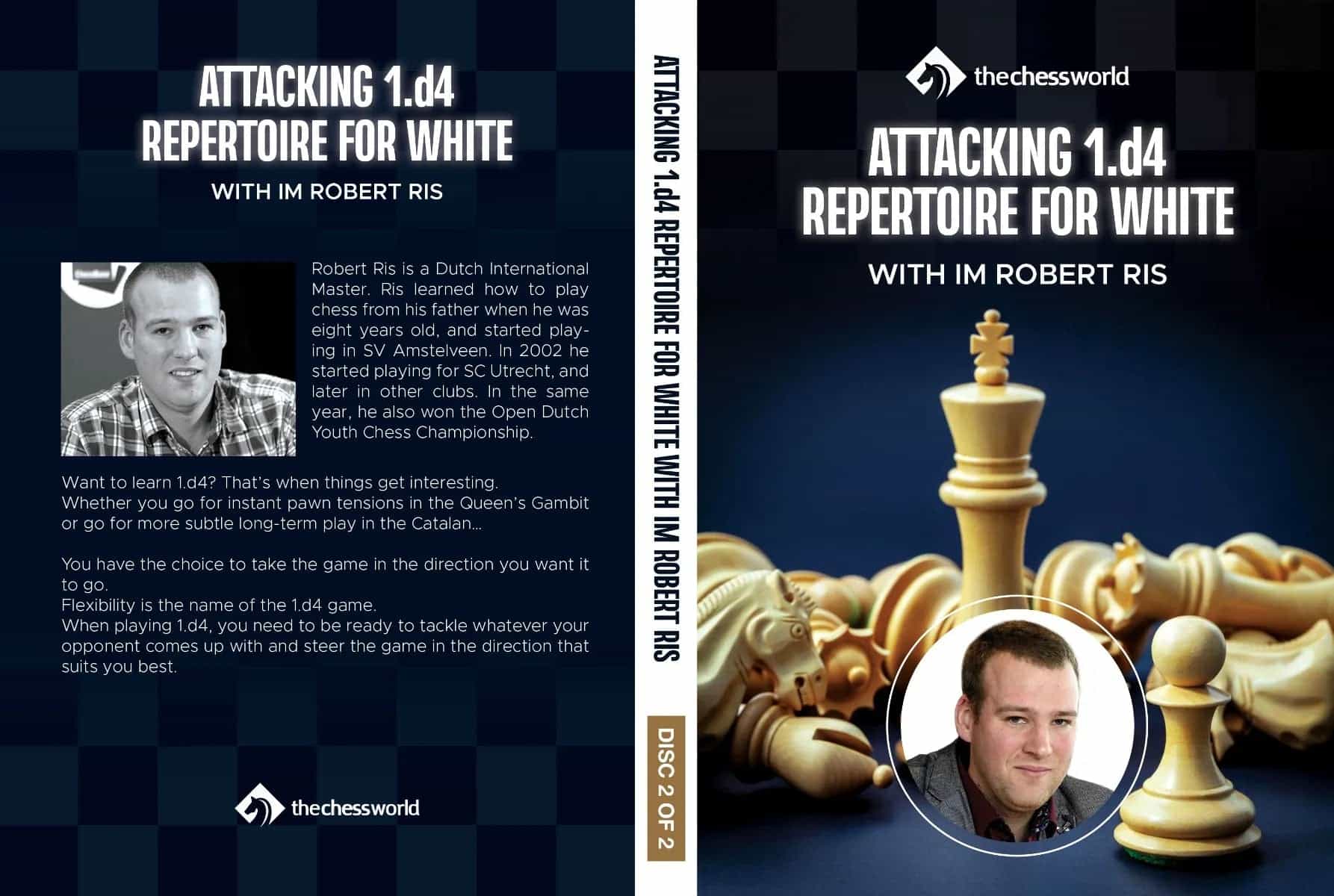 Clearance - Attacking 1.D4 Repertoire For White - Im Robert Ris