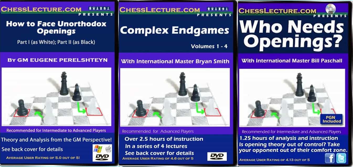Complex Game Study - 3 Dvds - Chess Lecture