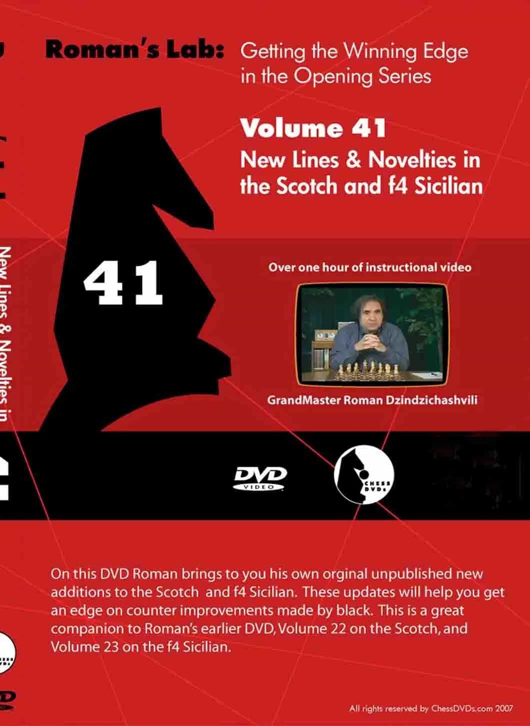 Roman's Lab - Volume 41 - New Lines & Novelties In The Scotch And F4 Sicilian