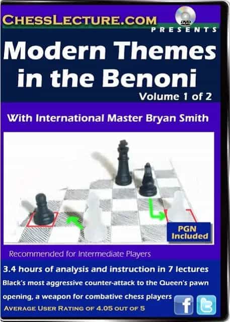 Modern Themes In The Benoni - 2 Dvds - Chess Lecture - Volume 66