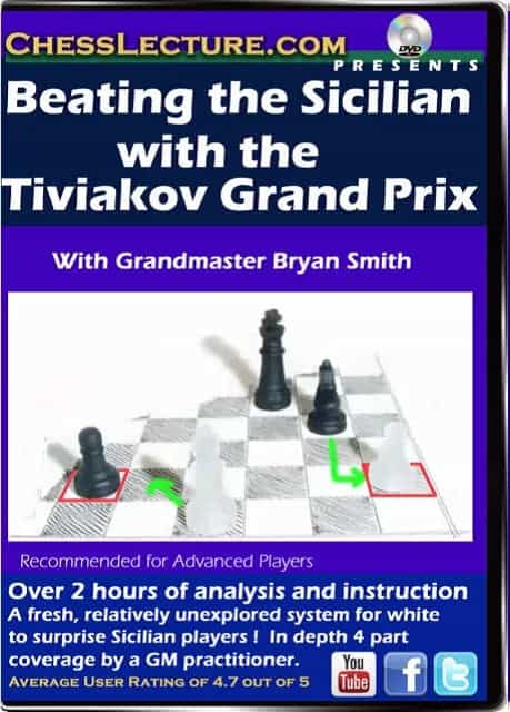 Beating The Sicilian With The Tiviakov Grand Prix - Chess Lecture - Volume 78
