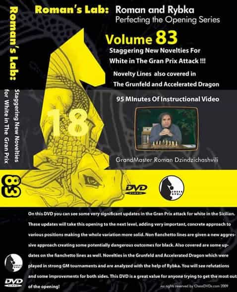 Roman's Lab - Volume 83 -Staggering New Novelties For White In The Gran Prix Attack