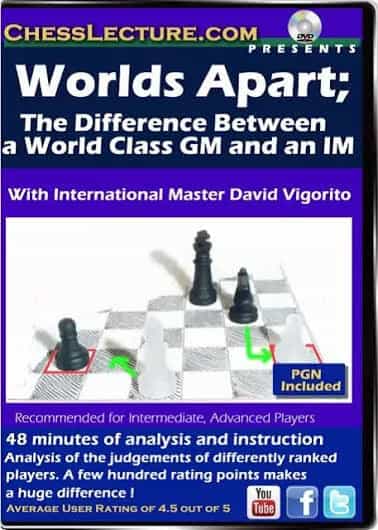 Worlds Apart; The Difference Between A World Class Gm And An Im - Chess Lecture - Volume 91