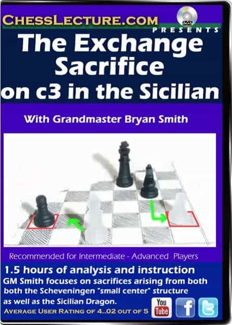 The Exchange Sacrifice On C3 In The Sicilian - Chess Lecture - Volume 98