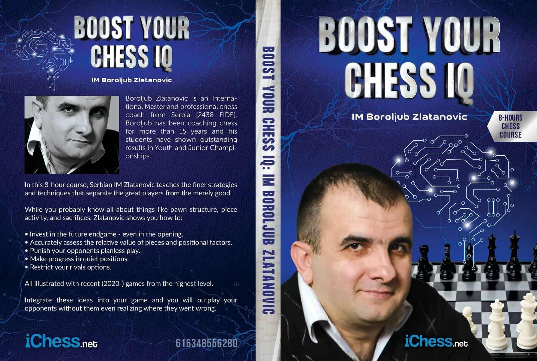 Clearance - Boost Your Chess Iq - 2 Dvds