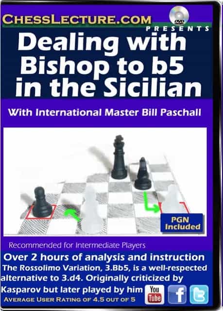 Dealing With The Bishop To B5 In The Sicilian - Chess Lecture - Volume 127