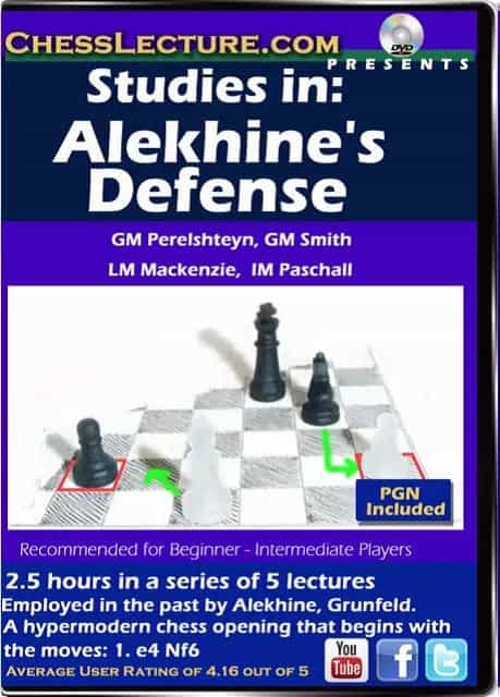 Studies In: Alekhine's Defense - Chess Lecture - Volume 145