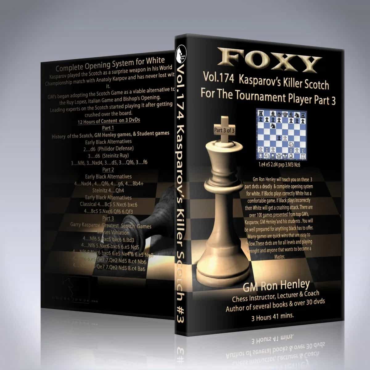 Foxy Openings - Volume 174 - Kasparov's Killer Scotch For The Tournament Player - Volume 3