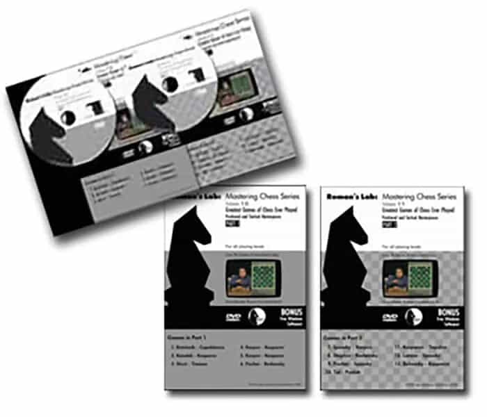 Complete Roman's Greatest Games Of Chess Ever Played : Volumes 10 & 11 (2 Dvds)