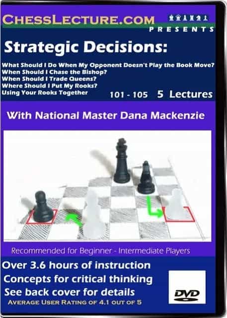 E-Dvd Strategic Decisions - Chess Lecture - Volume 3