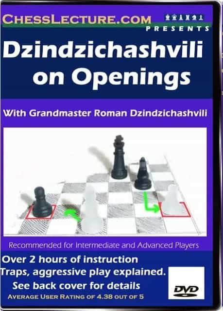 E-Dvd Dzindzichashvili On Openings - Chess Lecture - Volume 14