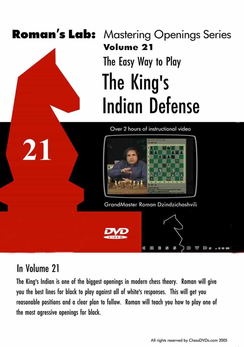 E-Dvd Roman's Lab - Volume 21 - The Easy Way To Play The King's Indian Defense