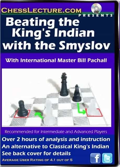 E-Dvd Beating The King's Indian With The Smyslov - Chess Lecture - Volume 38