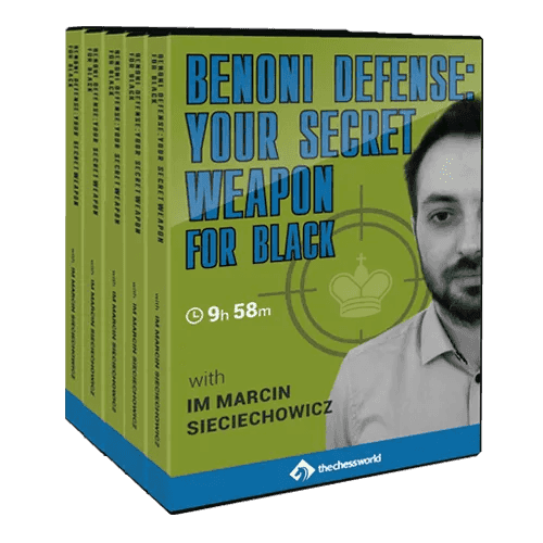 E-Dvd Benoni Defense: Your Secret Weapon For Black With Im Marcin Sieciechowicz