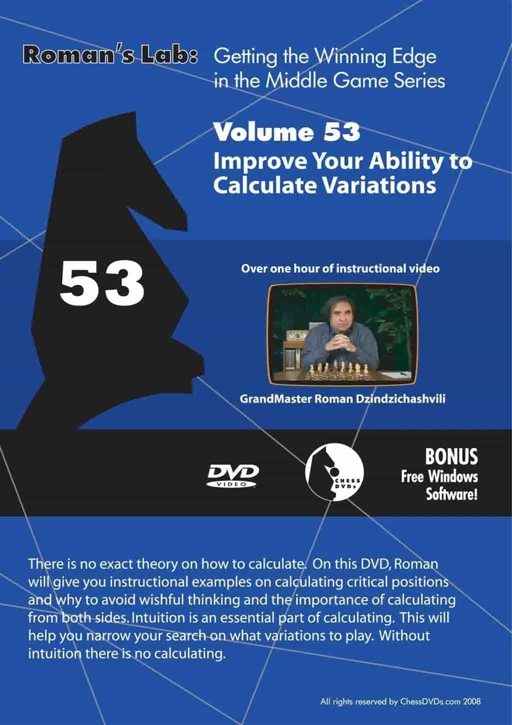 E-Dvd Roman's Lab - Volume 53 - Improve Your Ability To Calculation Variations