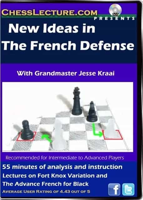 E-Dvd New Ideas In The French Defense - Chess Lecture - Volume 56