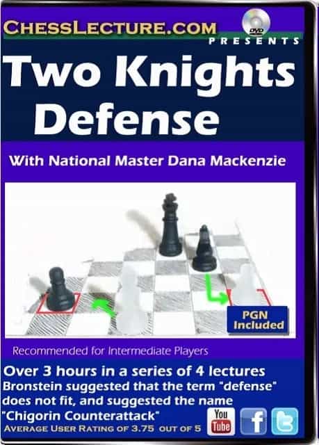 E-Dvd Two Knights Defense - Chess Lecture - Volume 77