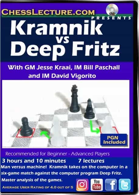 E-Dvd Kramnik Vs Deep Fritz - Chess Lecture - Volume 168