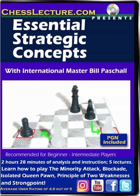 E-Dvd Essential Strategic Concepts - Chess Lecture - Volume 171