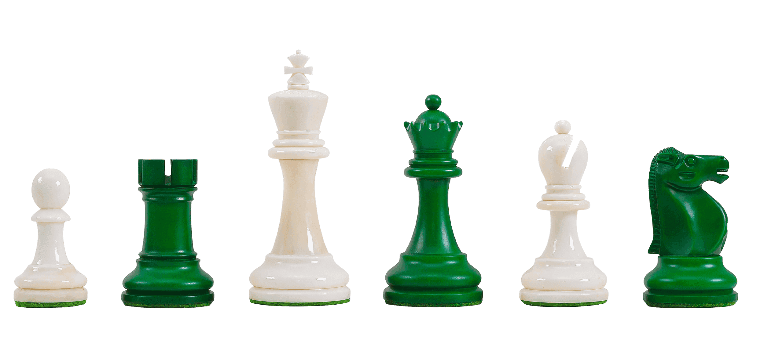 The Reykjavik Ii Series Bone Chess Pieces - 3.75" King