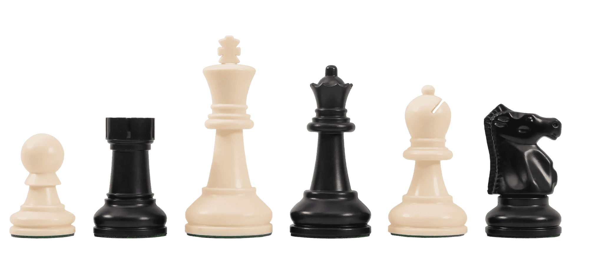The Bobby Fischer Ultimate Tournament Series Plastic Chess Pieces - 3.75" King