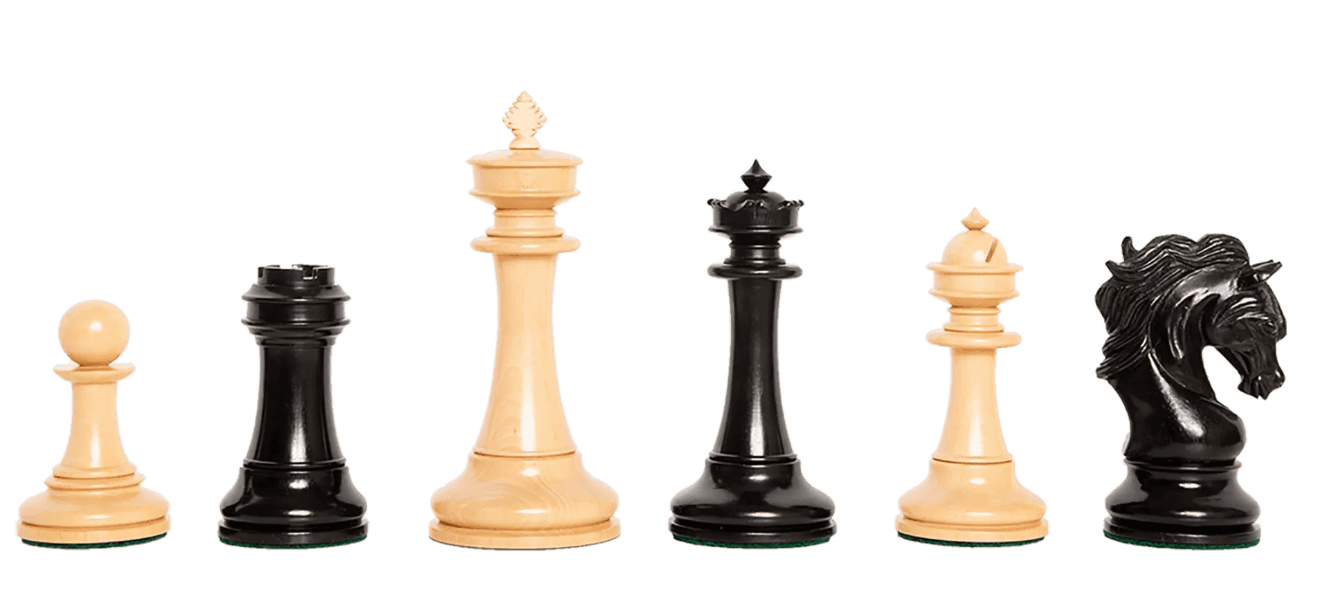 The Aristocrat Series Luxury Chess Pieces - 4.4" King