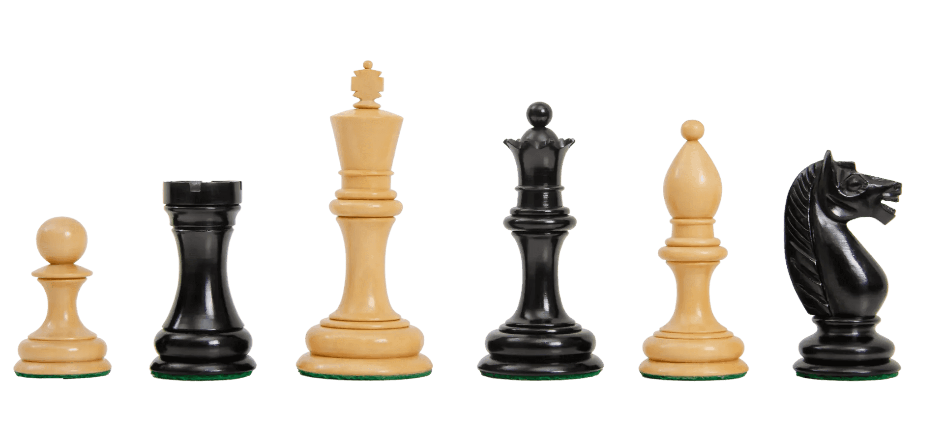 The Botvinnik Flohr Series Luxury Chess Pieces - 4.0" King