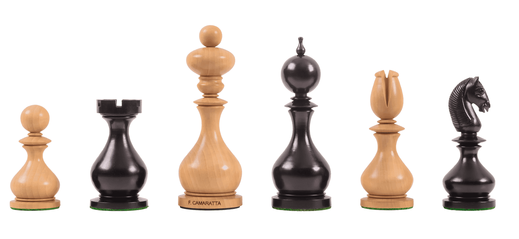 The Dublin Luxury Chess Pieces - 4.1" King - From The Camaratta Collection